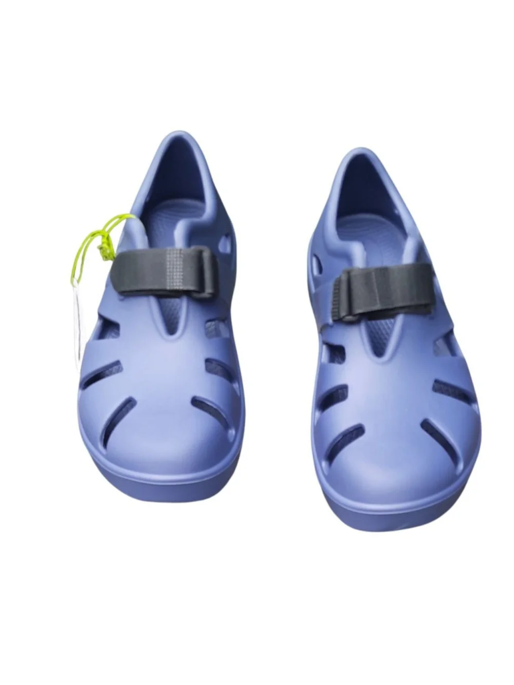 Oofos OOcandoo Recovery Shoe Water Drop Blue Mens 10 Womens 12 Adjusable New